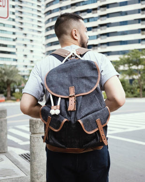 Denim Backpack  | 5211 - The Signet Store