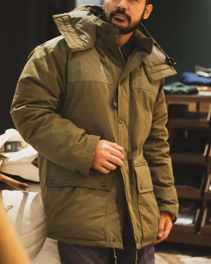Open image in slideshow, Donkey Down Jacket Halftex, Nigel Cabourn - The Signet Store
