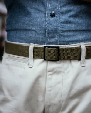 Military Web Belt | MA17011, The Real McCoy's - The Signet Store