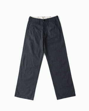 Open image in slideshow, Chambray Trouser 22686 | Salt and Pepper
