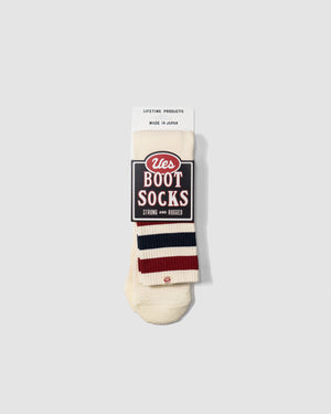 Open image in slideshow, Boot Socks BSX-1 | Off White
