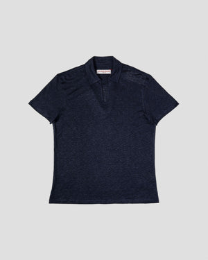 Open image in slideshow, Mayer Solid  Polo | Night Iris
