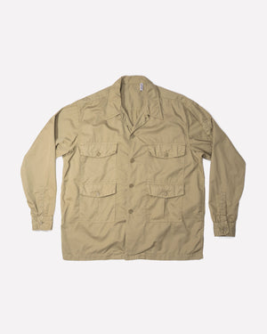 Open image in slideshow, Garment Dyed Safari Shirt Jacket | KS22FJK13
