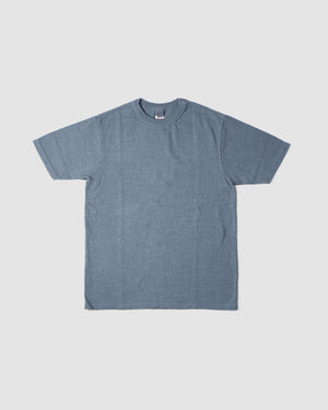 Open image in slideshow, No. 8 Slub Nep Short Sleeve T-Shirt 652321 | Light Blue
