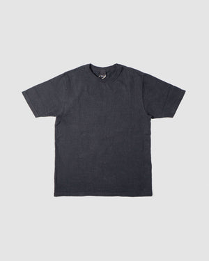 Open image in slideshow, No. 8 Slub Nep Short Sleeve T-Shirt 652321 | Black
