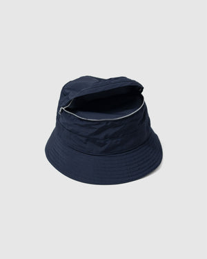 Open image in slideshow, Pocket Bucket Hat KS23SKJ01 | Navy
