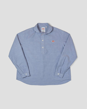 Round Collar P.O Shirt L/S Women's JD-3564 YOX | Blue – The Signet