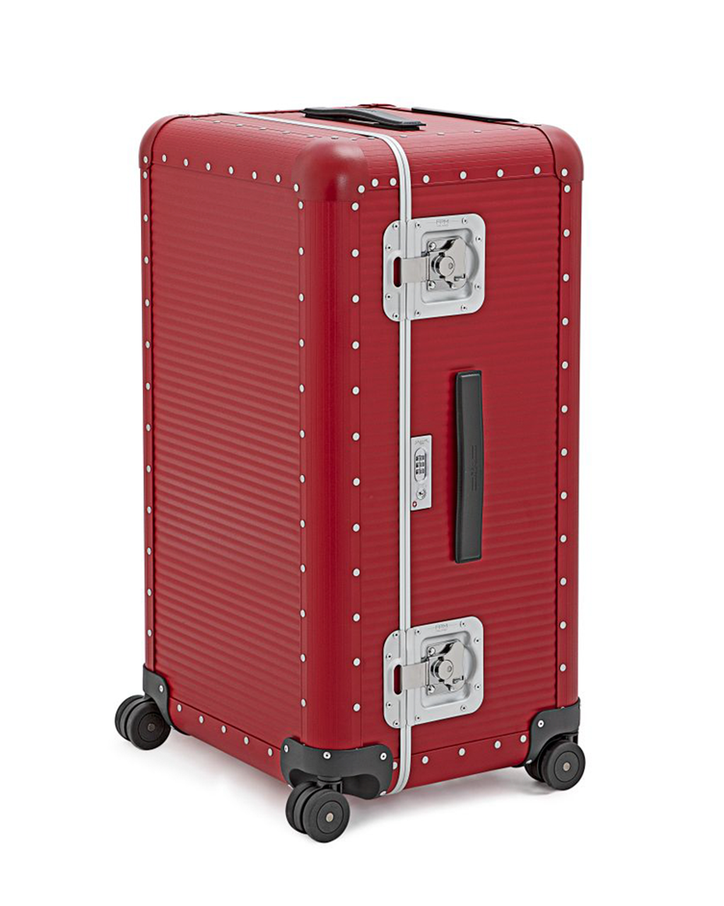 Bank Trunk on Wheels L Aluminum | Cherry Red