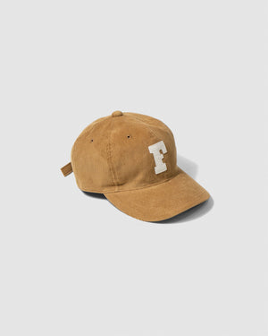 Open image in slideshow, 6 Panel Cords Baseball Cap F Patch 6014 | Camel
