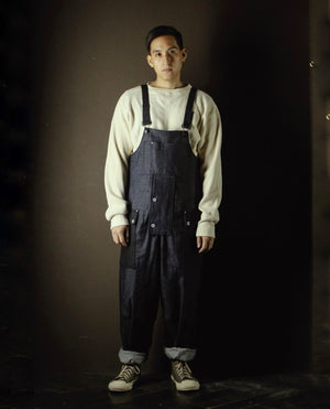 Open image in slideshow, Naval Dungaree HB Denim, Nigel Cabourn - The Signet Store
