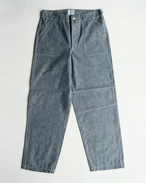 Open image in slideshow, 8HU Light Chambray Utility Trousers | MP21016
