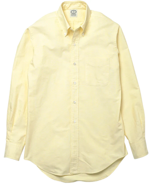 Open image in slideshow, Vintage Ivy Sprezza Summer Button Down Oxford Shirt - PMGS3151 | Yellow
