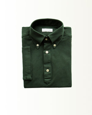 Open image in slideshow, Friday Polo Buttondown Short Sleeves | Green
