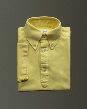 Open image in slideshow, Friday Polo Buttondown Short Sleeves | Yellow
