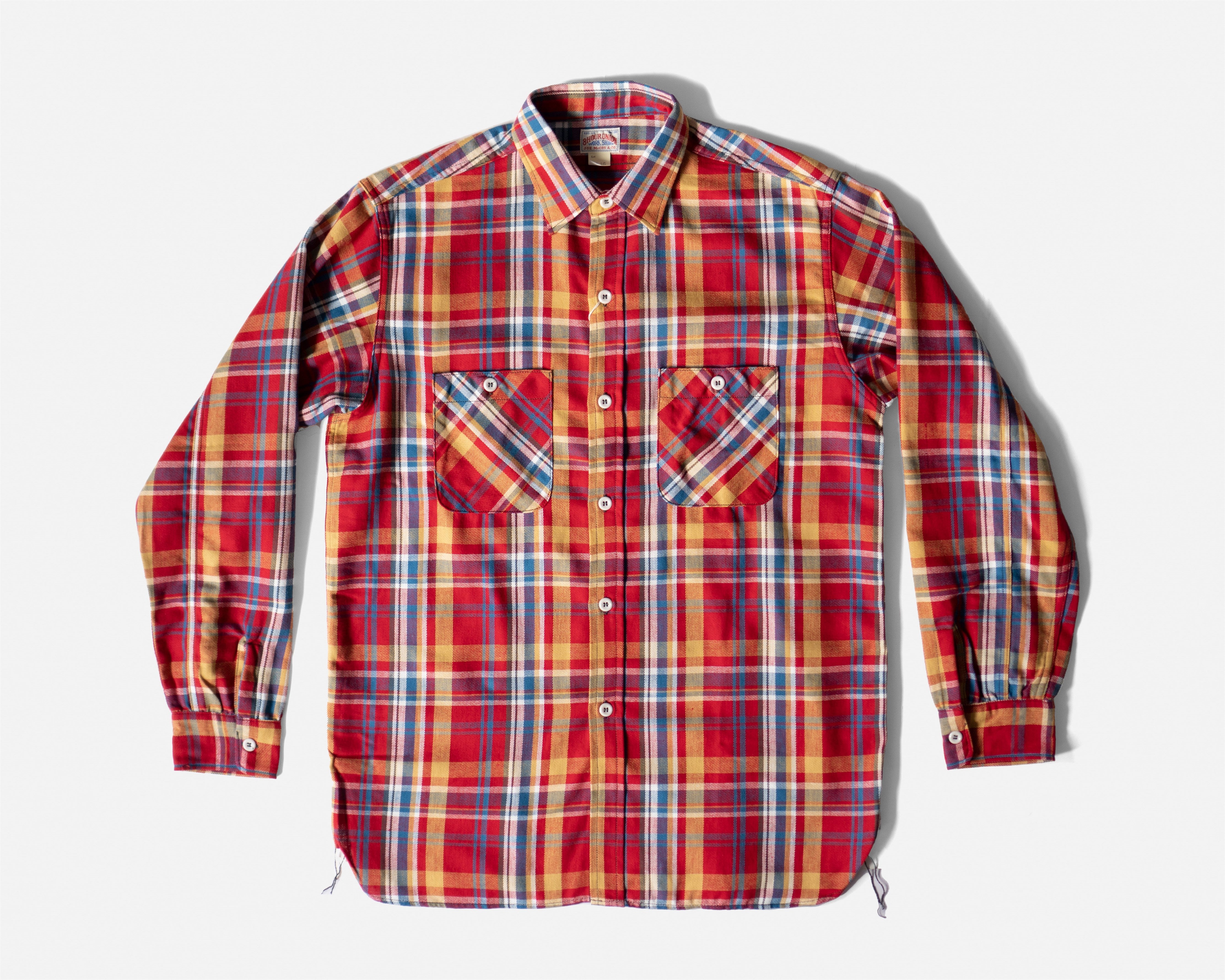 8HU Check Flannel Shirt | MS22005 – The Signet Store
