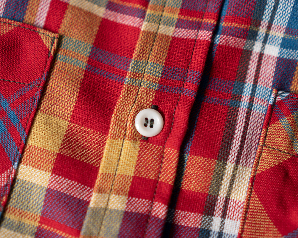 8HU Check Flannel Shirt | MS22005 – The Signet Store