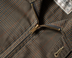 Plaid-Check Sports Jacket MJ22018 | Brown
