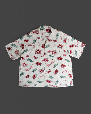 Wallis Shirt S/S Sunny Bird 122105011017 | Red