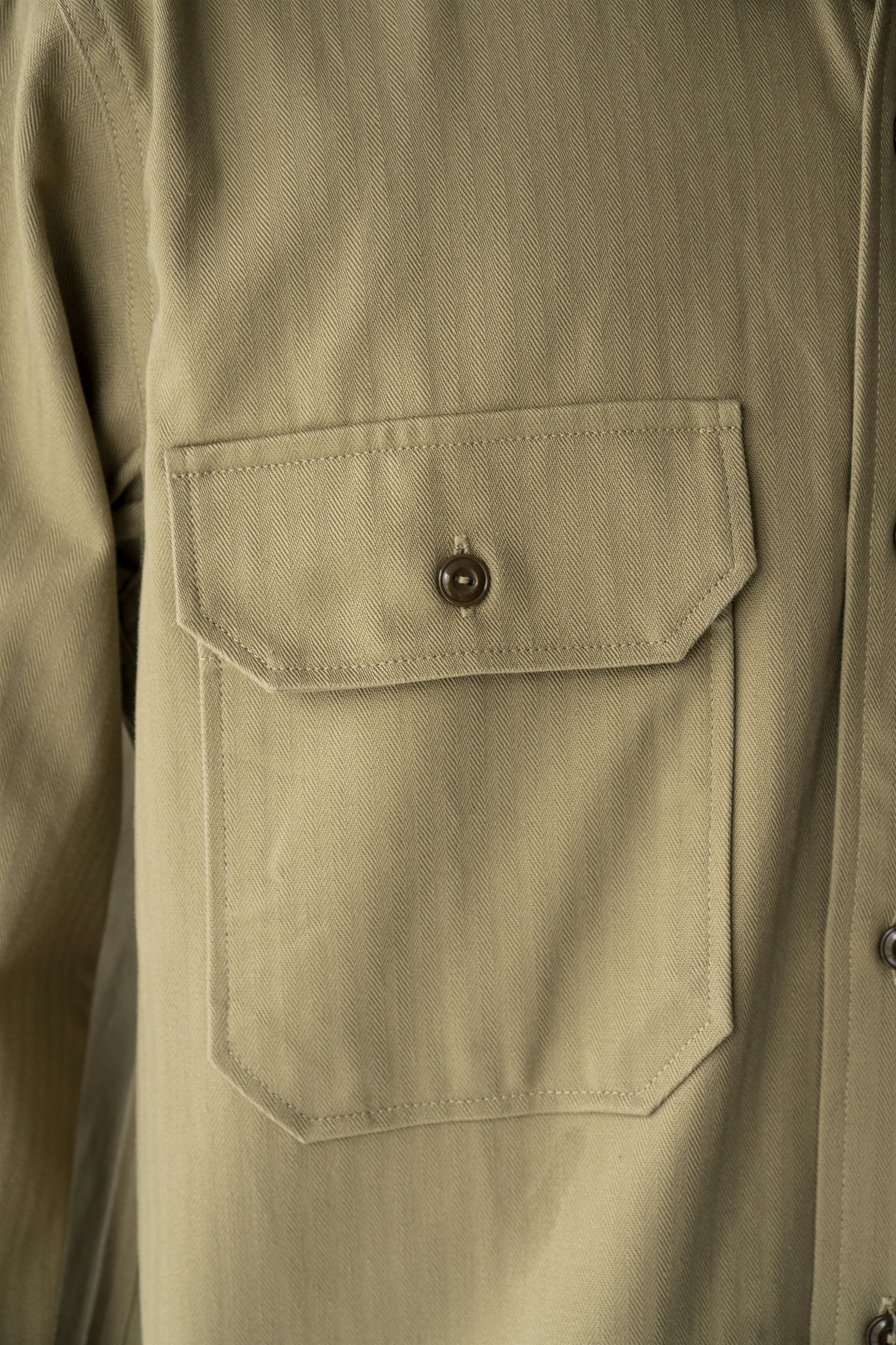 M-38 Khaki Shirt | MS17103