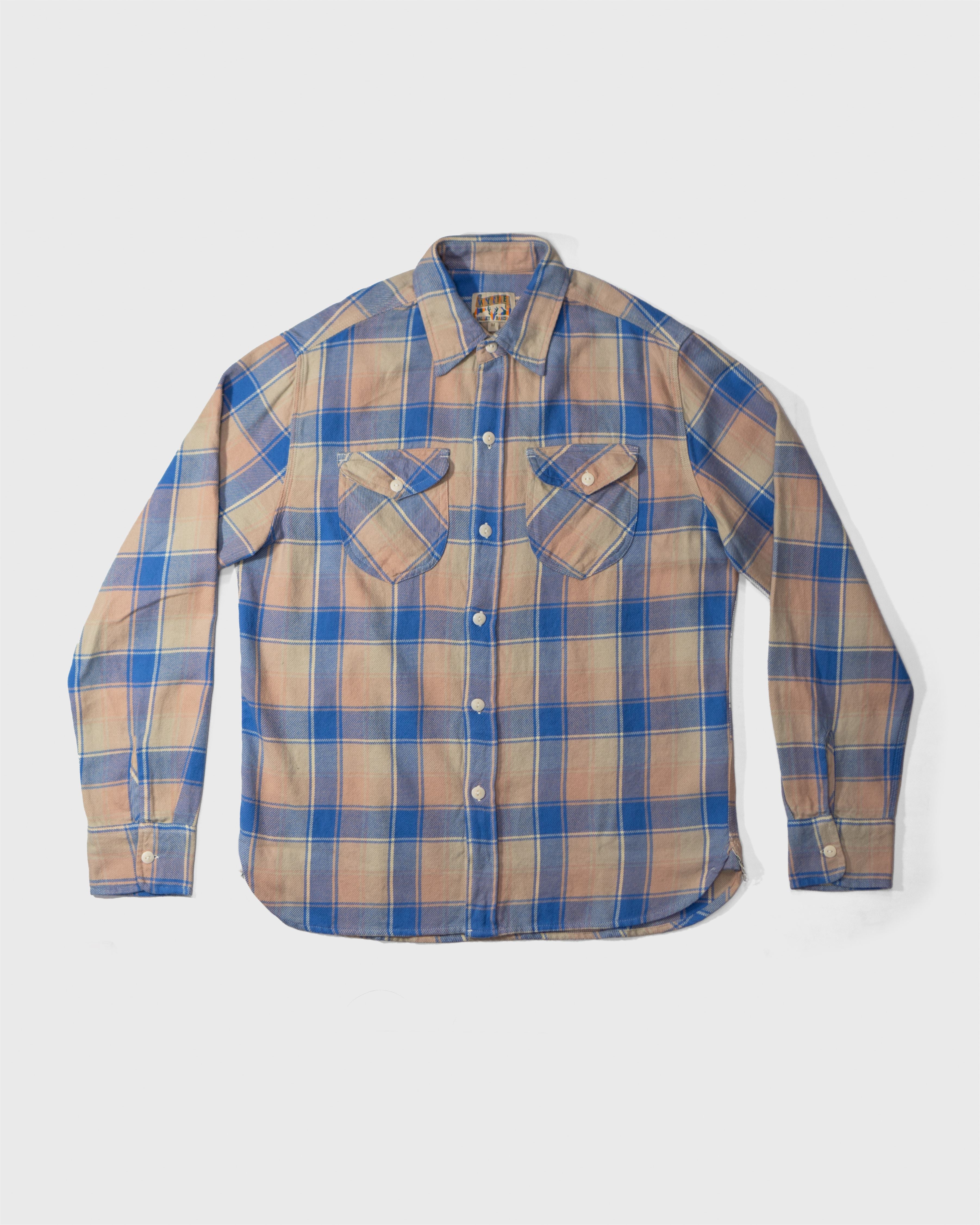 Washed Flannel Work Shirt | Marine Blue – The Signet Store