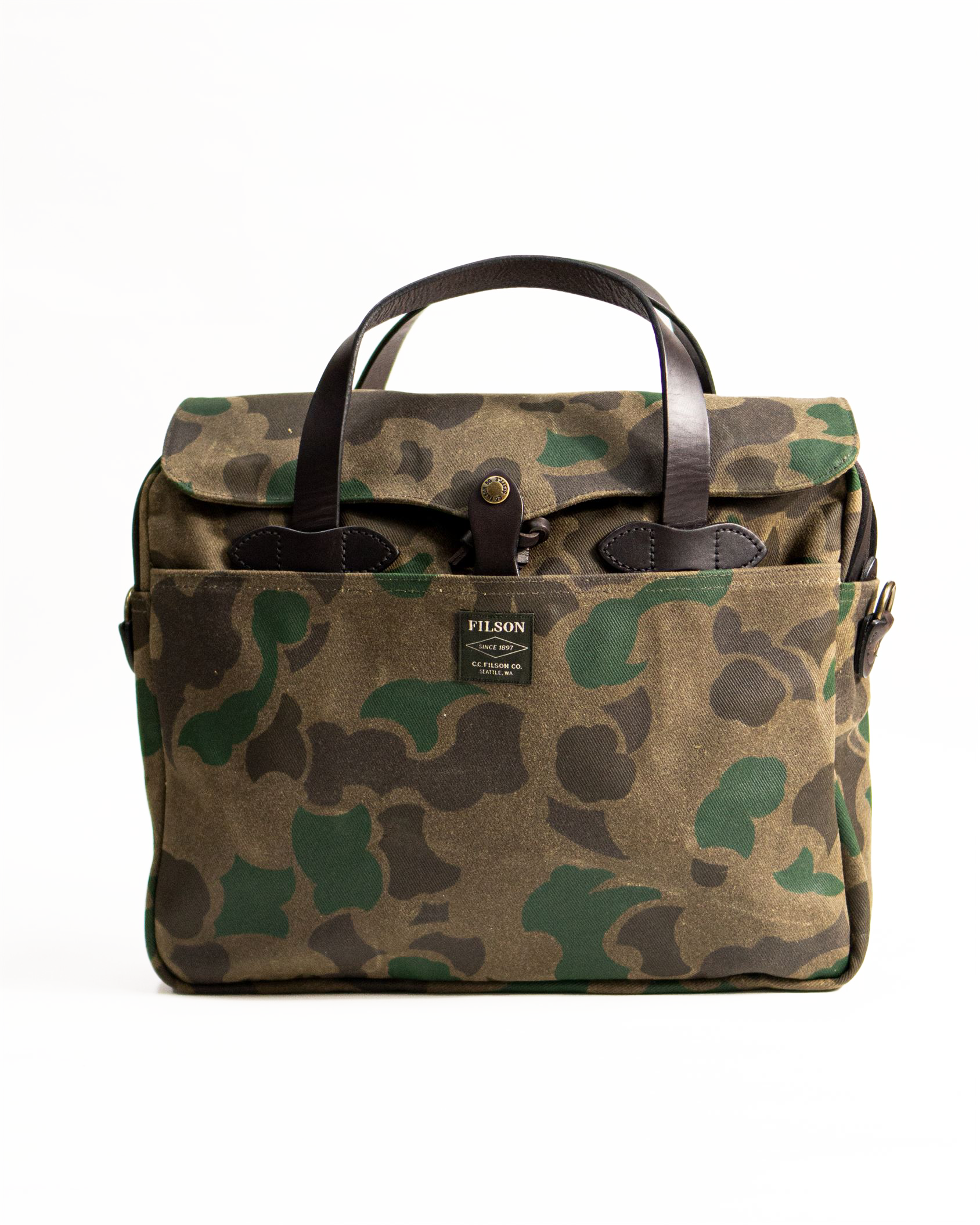 Oil Cloth Tote Bag, Camo