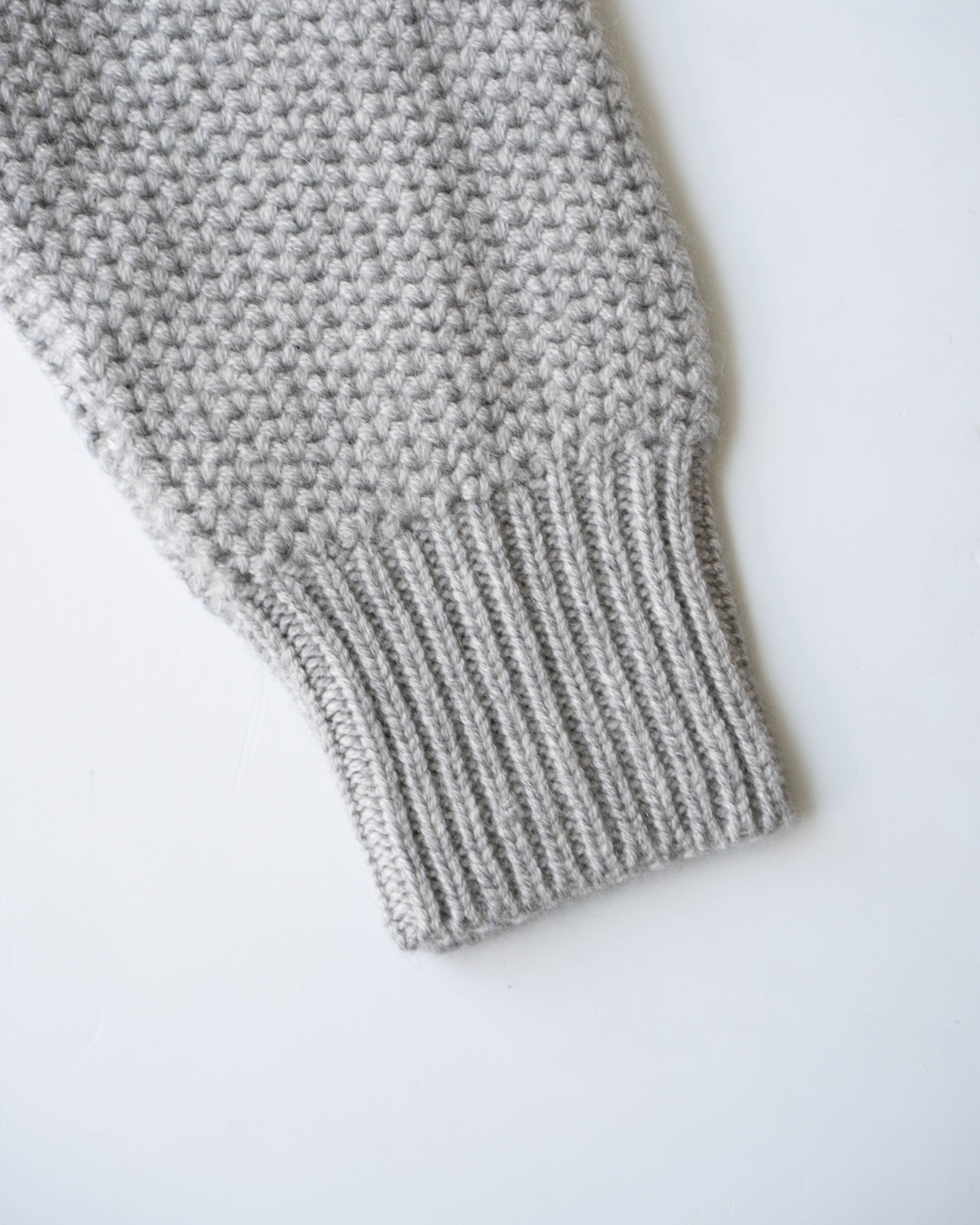 Girocollo M-Raglan Nido D'Ape | Knit Sweater