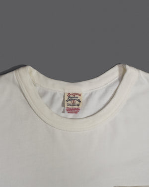 Ramayana Crew-Neck Pocket T-Shirt 65RR | White
