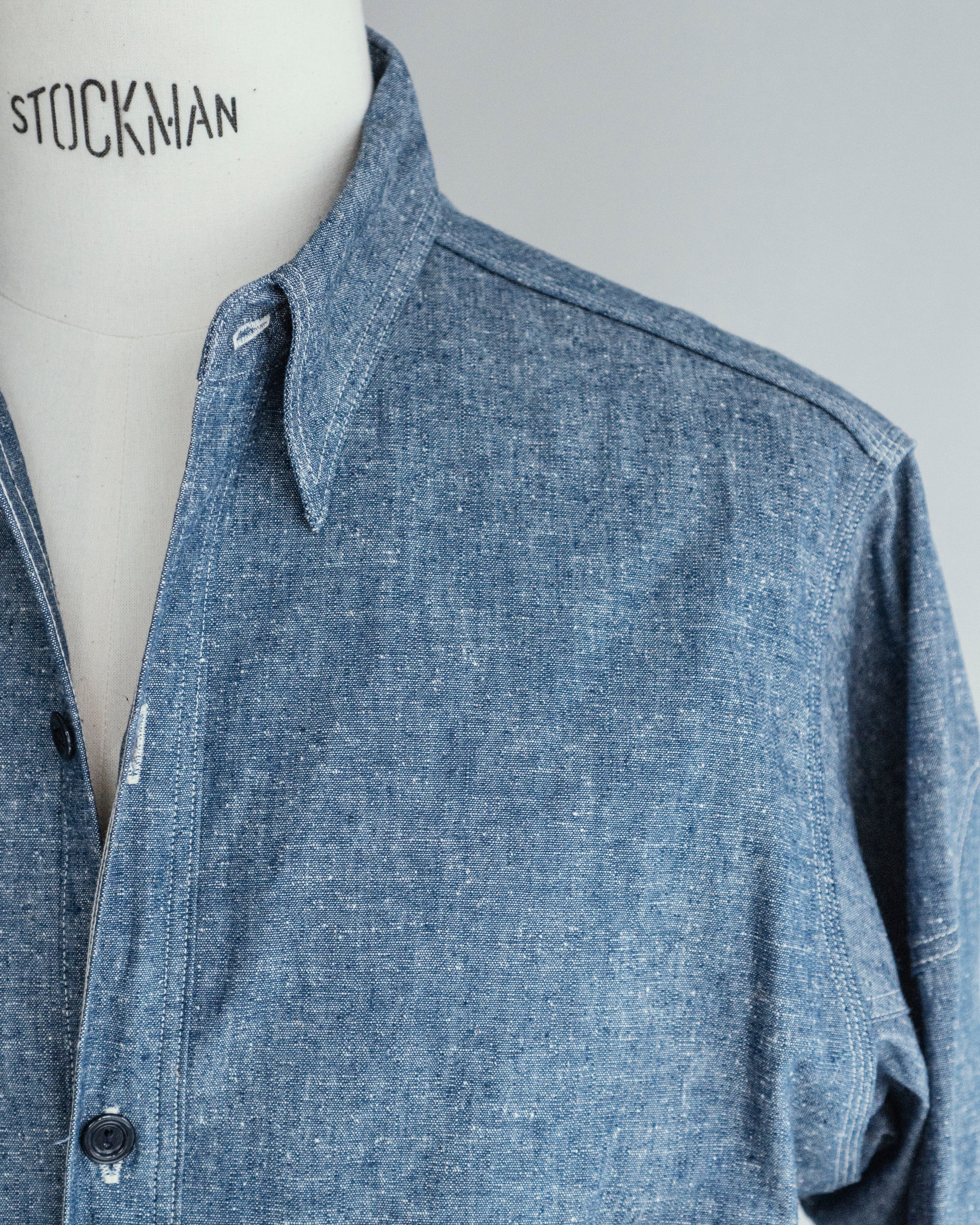 Cast Iron Chambray Shirt | 3028, Warehouse - The Signet Store