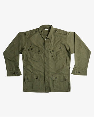 Olive Coat, Man's, Combat, Tropical (Model 220) | MJ22006