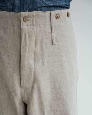 French Linen Work Pant, Nigel Cabourn - The Signet Store
