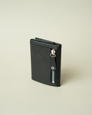 Capra 3 Fold Mini Wallet with Zip