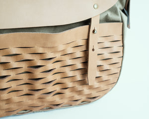 Leather Mesh Soulder Bag, The Superior Labor - The Signet Store