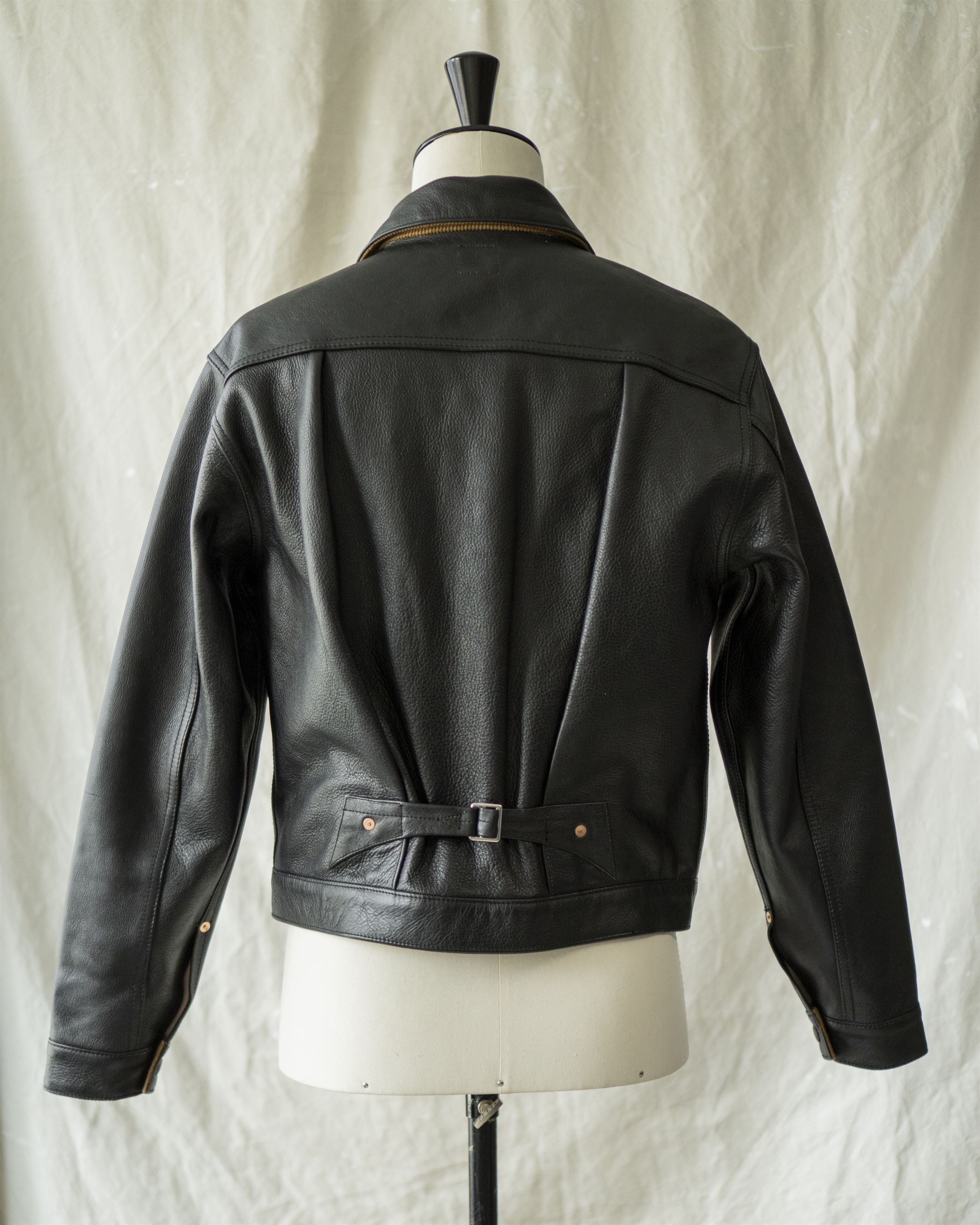 Ringo | Ranch Blouse Leather Jacket