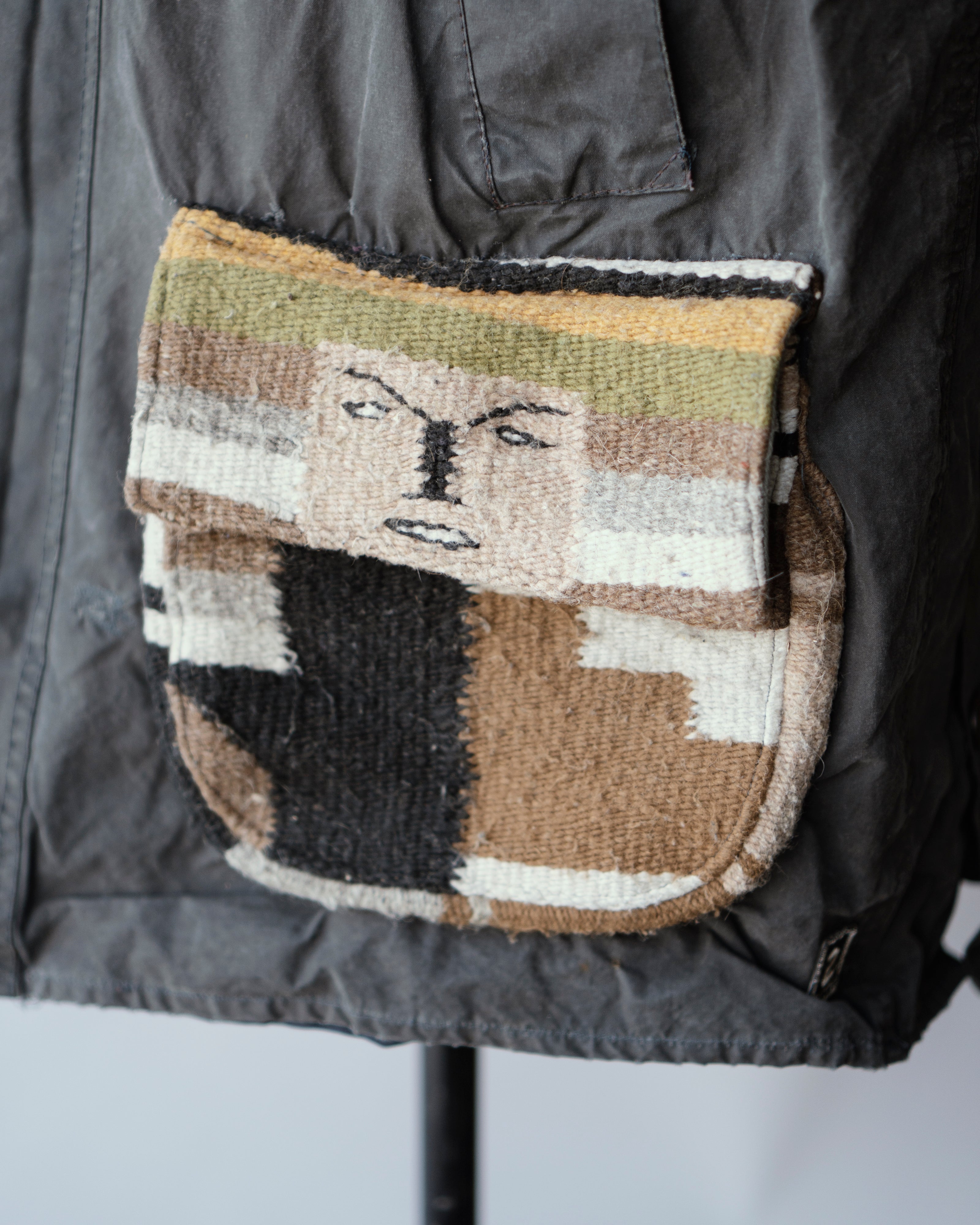 Recrafted Jacket Blanket Pocket | Barbour Bedale