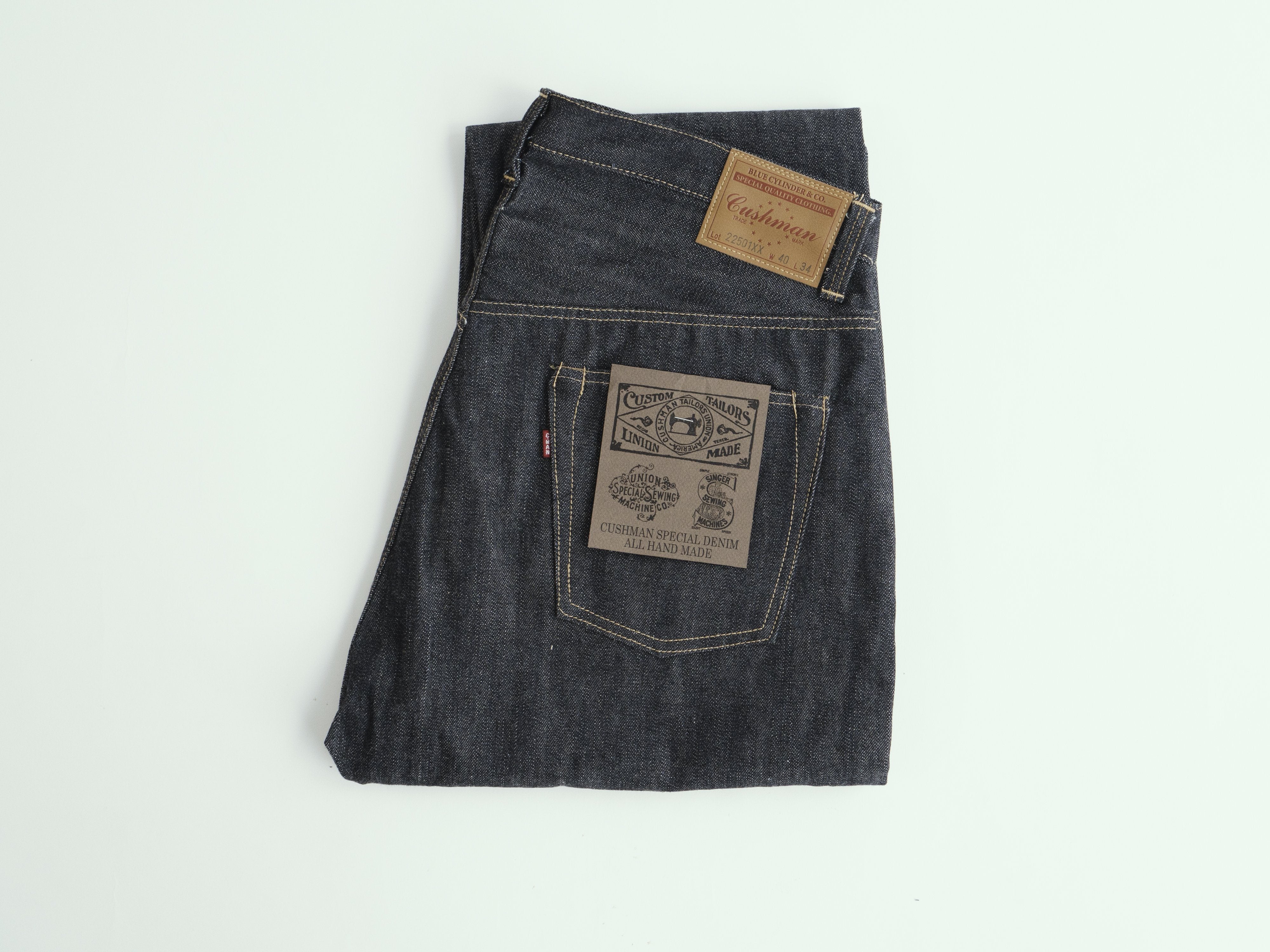 WWII Cut Denim Cushman + Conner's Sewing Factory | 22501XX Jeans