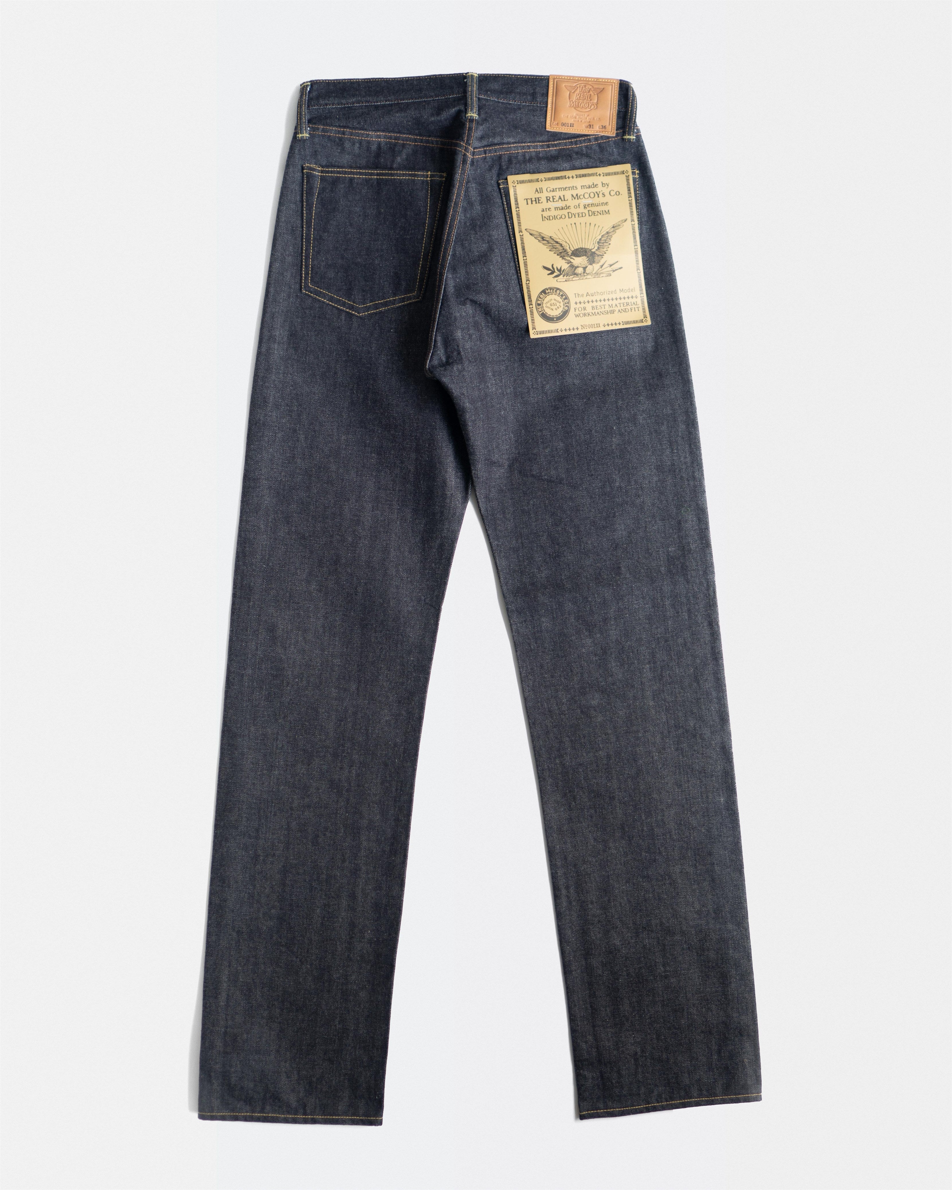 The Real McCoy's Lot 001XX Denim | MP17051 – The Signet Store