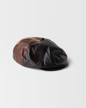Open image in slideshow, Leather Casquette | MA11011
