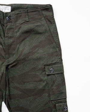 Tiger Camouflage Trousers / Black Overdye | MP22003