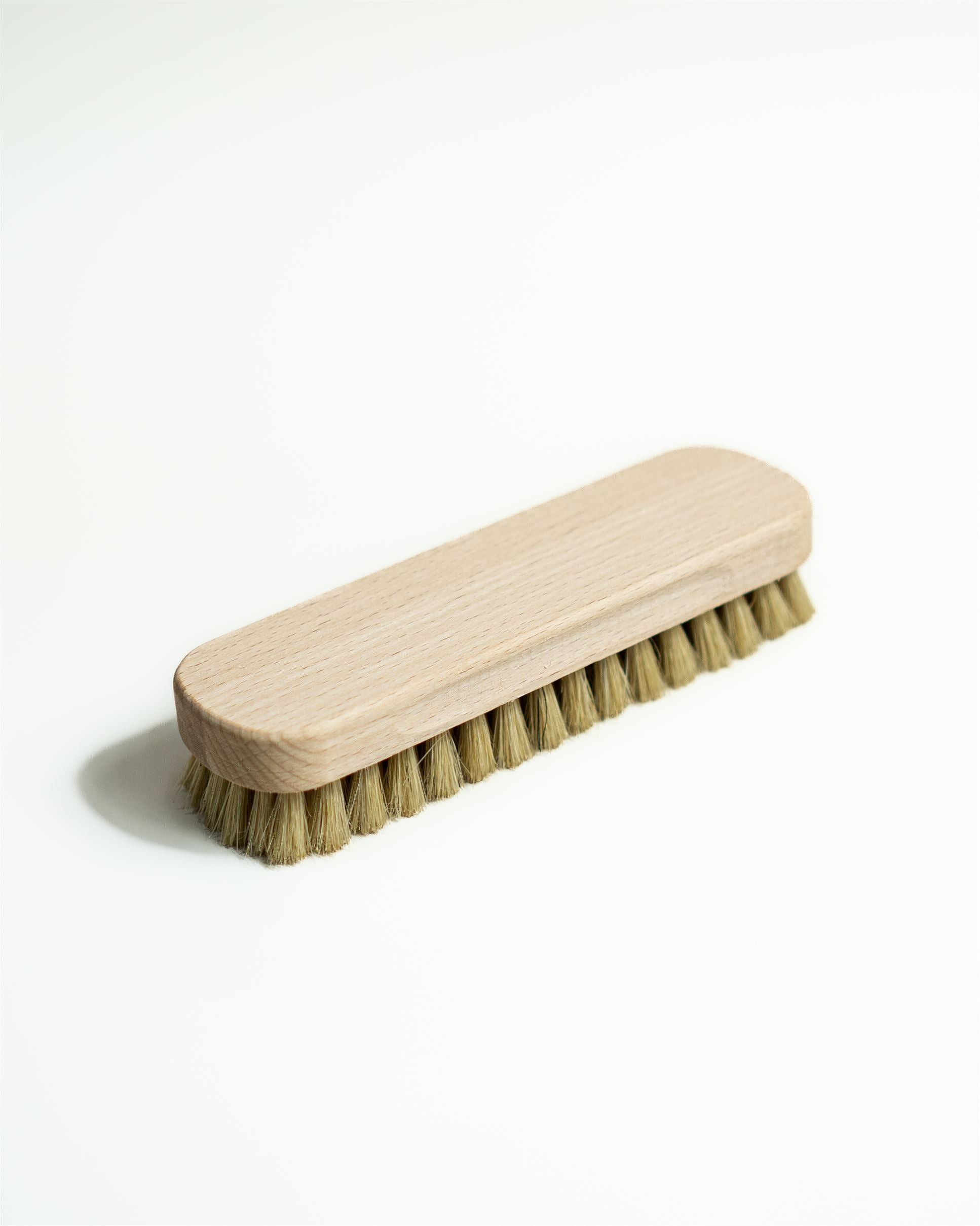 Boar Hair Polishing Brush 15cm | Beige Bristles