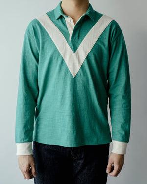Rugby Shirt Chevron, Drake's - The Signet Store