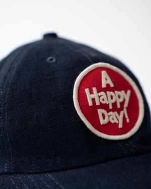 Limited Indigo Cap | Happy Day Red