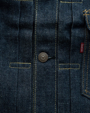 1940s-1950s Deadstock Blue Jacket-  Copper Steel Buttons | 2001XX