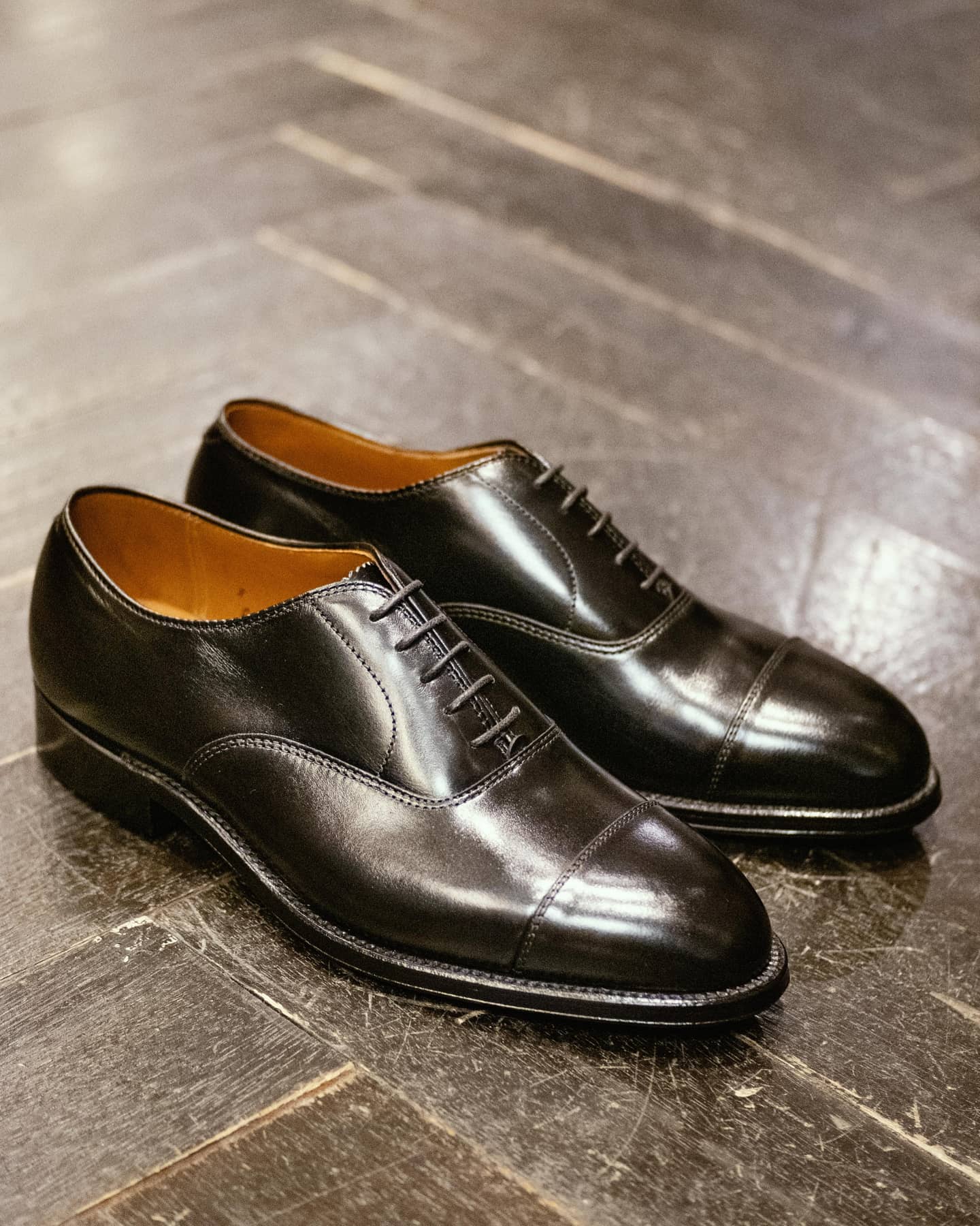 Straight Tip Balmoral Calf Skin | 907 - The Signet Store