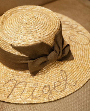 Open image in slideshow, Straw Hat, Nigel Cabourn - The Signet Store
