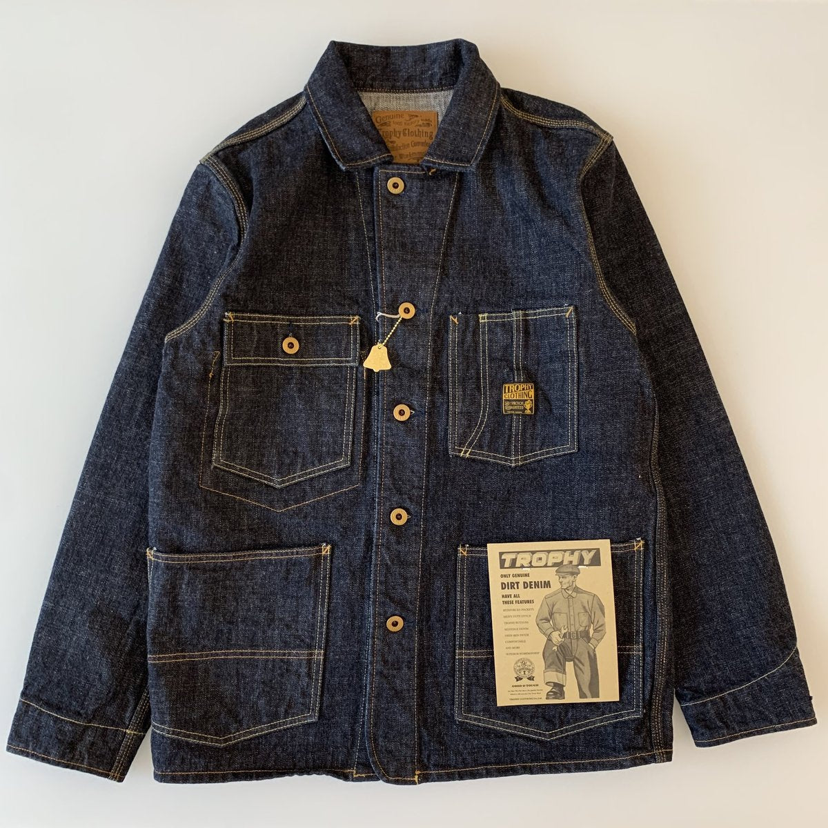 Dirt Denim Coverall Jacket | 2604 – The Signet Store
