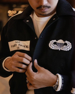 Open image in slideshow, Screaming Eagles Squadron Jacket | MJ17121, The Real McCoy&#39;s - The Signet Store
