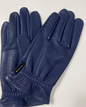 Deerskin Gloves FN-GG-L001 | Navy