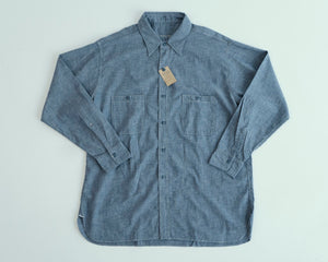 Open image in slideshow, Big Yank x Anatomica Chambray L/S  600-201-32, Anatomica - The Signet Store
