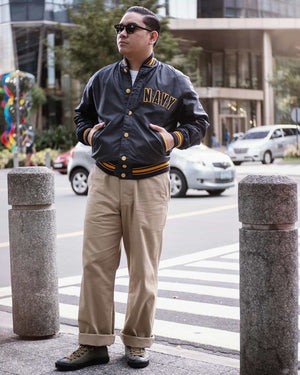 Military Athletic Jacket | MJ19009, The Real McCoy's - The Signet Store