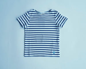 Open image in slideshow, Kids Knit 40/2 Stripe T-Shirt | RC9229, Orcival - The Signet Store
